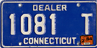 1984 Dealer Temporary