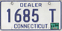 1986 Dealer Temporary