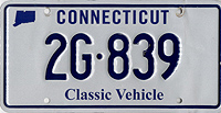 Classic Vehicle – An Illustrated History of Connecticut License Plates